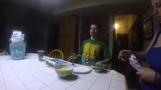 Teen with Autism A day in the life night time meal time [upl. by Anderer509]