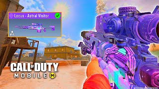 NEW Locus Astral Visitor IS AMAZING😍 COD MOBILE [upl. by Yenttihw]