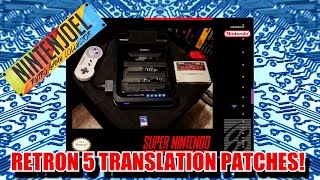 How to Apply Translation Patches to Your Retron 5 Nintenjoel [upl. by Leonanie]