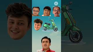 Tmkoc Jethalal 😨 and babitaji Memory Test challenge 👍99 फैल 😨gk shortsfeed shorts [upl. by Nylyram]