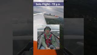 Glider  Soaring  Segelfliegen Look what happens to 15 year old solo pilot [upl. by Artur]