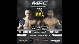 Match No23 quotFRANCEquot WILLIAM GURGUI VS MURUGAN quotMUAYFIT FIGHT TEAMquot [upl. by Milstone204]