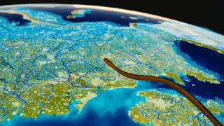 Migration cycle of European eel [upl. by Bronk]