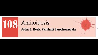 108 AMILOIDOSIS [upl. by Andert]