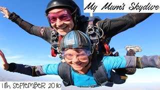 Mums Skydive  11th September 2016 [upl. by Ytte]