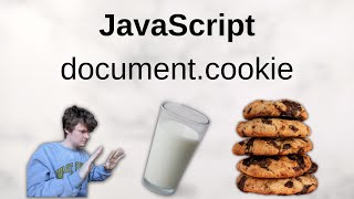 JavaScript  documentcookie [upl. by Nlycaj]