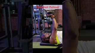 DUMBBELL PULLOVERS😱 shorts youtubeshorts trending short [upl. by Pass]