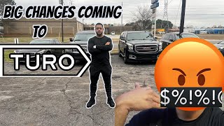 TURO MAJOR CHANGES INCOMINGIS IT OVER [upl. by Bagley97]