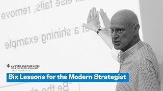 Six Lessons for the Modern Strategist [upl. by Nnauol]