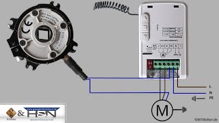 Einbau  Anschluss der Rolltorsteuerung Ecoline TM 5030 [upl. by Tatiana]