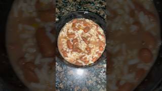 Let’s Cook Crockpot Red Beans and Rice with Cornbread foodblogger [upl. by Saerdna]