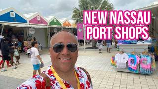 The NEW Nassau Cruise Port Terminal Shopping Area Tour 2024 [upl. by Silvestro]