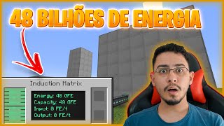 TUTORIAL  MELHOR BATERIA DE ENERGIA MEKANISM INDUCTION MATRIX ‹ FELIPE D › [upl. by Sydalg]