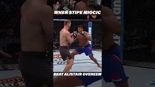 When Stipe Miocic Beat Alistair Overeem ufc mma [upl. by Retsehc]