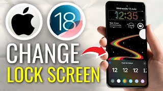 How to Change Lock screen on iOS 18  Full Guide [upl. by Phio]