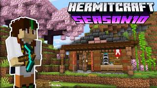 LETS BEGIN  Hermitcraft 10  Ep1 [upl. by Allsun]