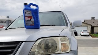 9701 Honda Crv Oil Change [upl. by Wiburg813]