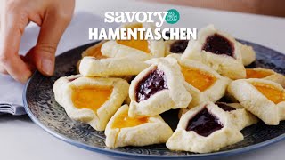 How to Make Hamantaschen  SavoryOnline [upl. by Berkley]