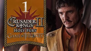 Marvellous Martells  Lets Play A Game Of Thrones Mod For Crusader Kings 2 Holy Fury  1 [upl. by Yevad891]