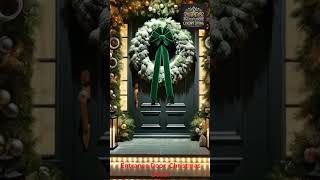 Luxor Starr Luxury Design Entrance Door Christmas Decor Christmas décor Winter decor ideas [upl. by Ynohtnakram]