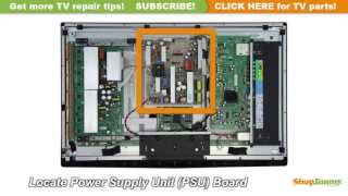 Vizio VP322 amp OTHER LCD TV REPAIR NO POWER TUTORIAL [upl. by Jacy]