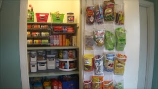 How To Organizing Kitchen Pantry  Dollar Tree Storage [upl. by Noved]