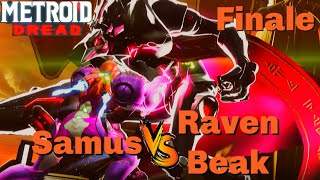 Metroid Dread Samus vs Raven Beak the final battle [upl. by Llemmart663]