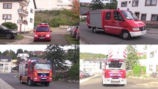 Feuer im Altenheim Zwei Perspektiven Feuerwehren der VG Südeifel in Aktion  Jahresabschlussübung [upl. by Haveman]