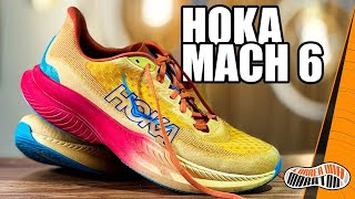 🔝 HOKA MACH 6  Ha cambiado completamente Review y análisis [upl. by Eizeerb647]