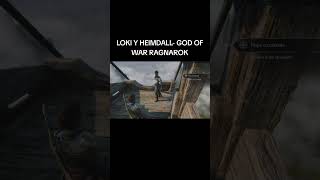 LOKI Y HEIMDALL  GOD OF WAR RAGNARÖK parati godofwarragnarok mrsplook ps5 gaming girardot fy [upl. by Ettesil373]