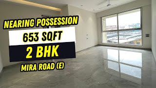 Nearing Possession 653 Sqft Carpet 2 Bhk Flat 110 Cr all incl  Penkar Pada  Mira Road e [upl. by Bedell]