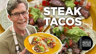 CharcoalGrilled Steak Tacos [upl. by Kale754]