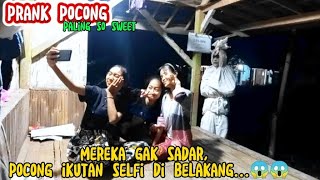 PRANK POCONG PALING SO SWEET  ASLI BIKIN BAPER YANG NONTON👻👻 [upl. by Ahsinert]