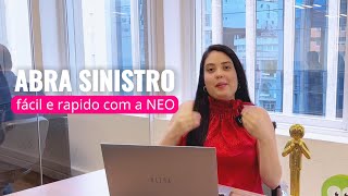 Como abrir um sinistro  Neo Seguradora [upl. by Hailed]