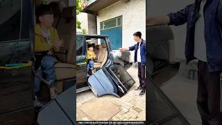 ছোট্ট বাবুরা গাড়ির দরজা নষ্ট করে দিল 🚘 renewed the broken car  new model car  shorts car [upl. by Anaylil]