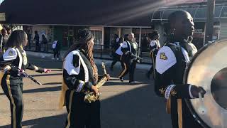 5327 Ferriday High School Marching Band Grambling Homecoming 2019 [upl. by Inaoj]