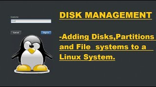 Disk Partitioning in Linux  Adding Disks Partitions amp File systems  RHEL7CentOS7 [upl. by Oinigih783]