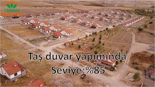 Köyümüz Güzelyurt quot Taş Duvar Yapımında Seviye�quot Drone Görüntüleri Video4514092024 [upl. by Jez213]