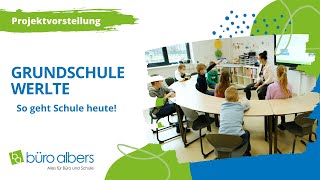 Projekt Grundschule Werlte  Emsland  Schulmöbel  Büro Albers [upl. by Rehm804]