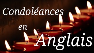 Condoléances en anglais  Condoleances en anglais [upl. by Sproul]