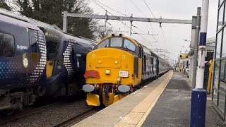 Trains at Linlithgow 070324 and 080324 [upl. by Armalda]