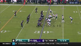 Saquon Barkleys first carry goes for 12 yards [upl. by Aliuqehs]