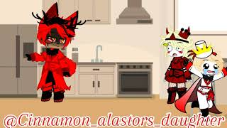 Alastor stopped smiling og by ToryGacha16 gacha hazbinhotel Alastor radioapple [upl. by Enrev]