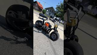 Homemade Mini TRIMMER 50cc Motorcycle  motorcycle trimmer 50cc diy homemade minimotorcycle [upl. by Eleanore]