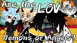 Are the LOV Demons or Angels  Inspired by Red Raven  Gacha Club [upl. by Larrisa]