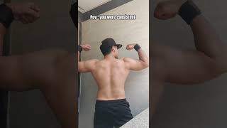 Back Transformation  bodybuilding motivation youtube shorts viralvideo [upl. by Yrelle]