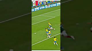 Brazil vs Mexico 20 FIFA World Cup 2018 shorts football viral brazil mexico [upl. by Medorra899]