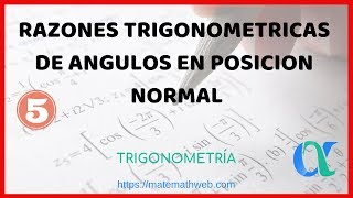 Razones trigonométricas de ángulos coterminales [upl. by Lahcear]