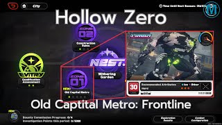 Hollow Zero  Old Captital Metro Frontline  Zenless Zone Zero [upl. by Greenquist]