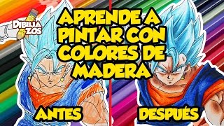 COMO COLOREAR CON COLORES DE MADERA  FÁCIL ✅  APRENDES RÁPIDO [upl. by Tarah]